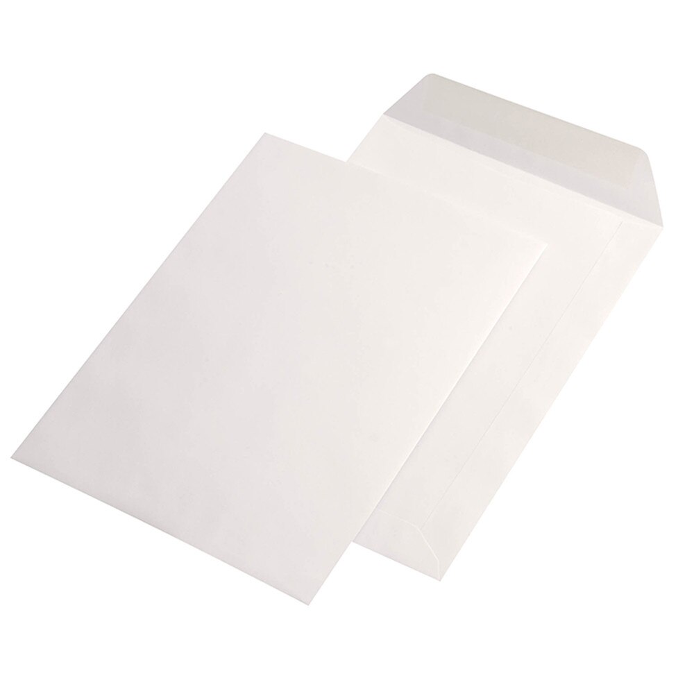 Plic C4 alb gumat 90 g/mp - 229x324 mm, 250 buc/cut