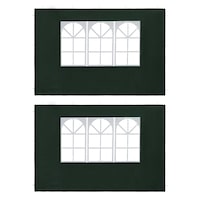 set de 2 pereti laterali pentru cort vidaxl polietilena verde 300 x 195 cm imagen 53_1_
0