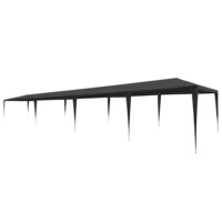 cort de petrecere vidaxl polietilena 3 x 12 m gri inchis imagen 36_0_
0