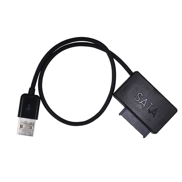 USB кабел за връзка с вградено DVD/CD за лаптоп