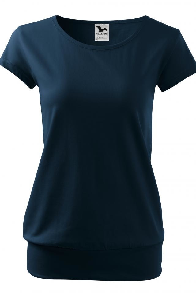 Tricou pentru dama City, Albastru marin