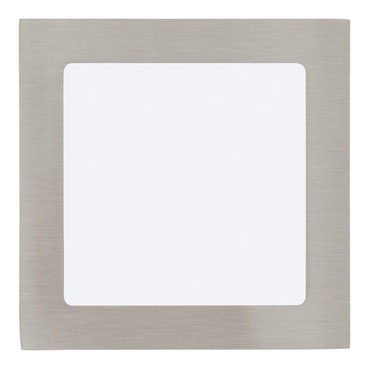 Spot incastrat FUEVA 1, 31674, LED, 10,9W, L 170, l 170, 1350 Lumeni, 4000 K (Neutra), Metal turnat / Nichel satinat