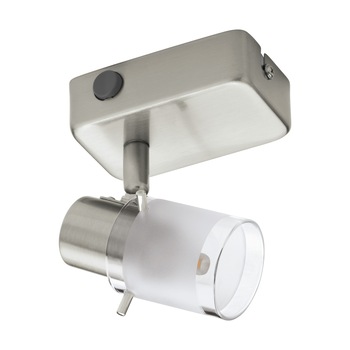 Spot Orvieto 1, 93701, Aluminiu Mat-Satin, LED 3,3W, 340lm Spot Orvieto 1, 93701, Aluminiu Mat-Satin, LED 3,3W, 340lm