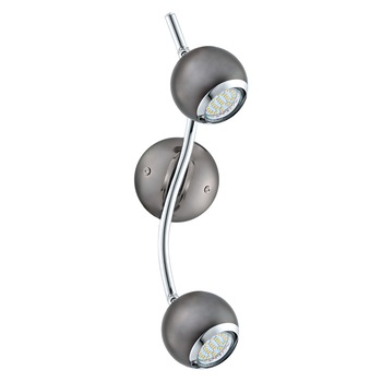 Spot LED Bimeda, 31006, Crom, GU10, 2x3W, 2x240lm Spot LED Bimeda, 31006, Crom, GU10, 2x3W, 2x240lm