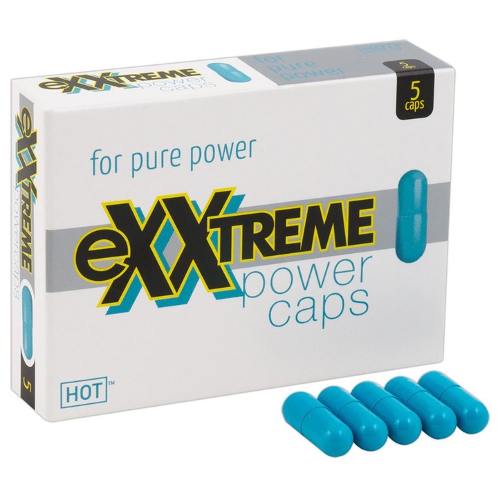 EXXtreme tablete pentru cresterea potentei -5 capsule