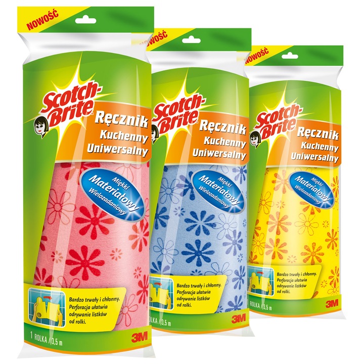 Кърпи за почистване Roll Max Scotch-Brite, 13 бр