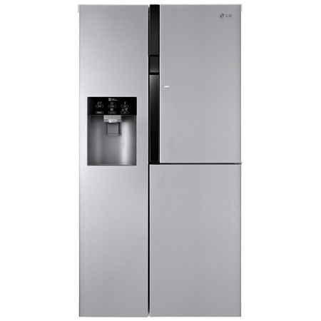 Side by side LG Door in Door GS9366PZYZD No Frost, 614 l, Clasa A+, H 175.6 cm, Inox