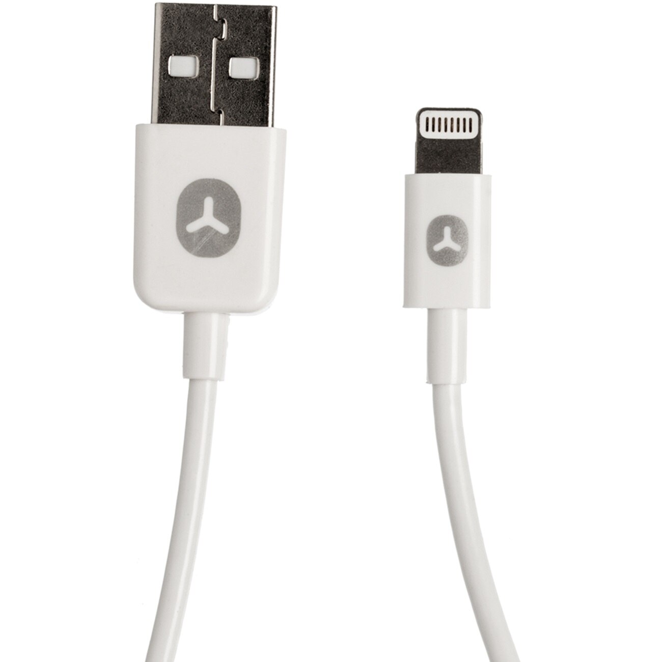 Cablu de date Goodis Lightning, 1.5m, Alb