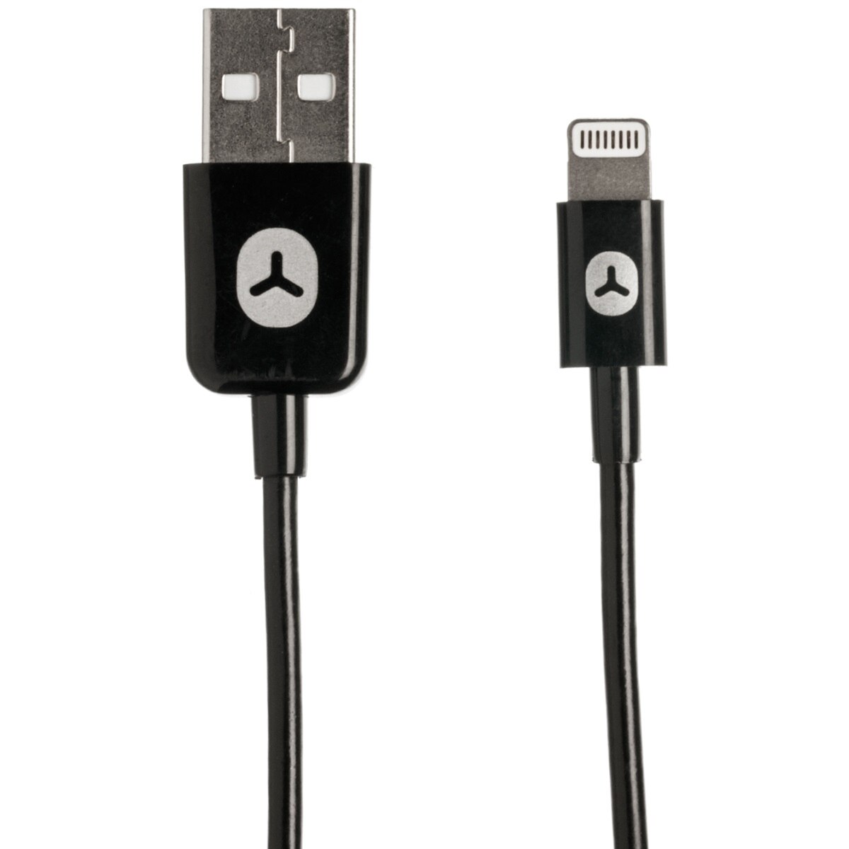 Cablu de date Goodis Lightning, 1.5m, Negru