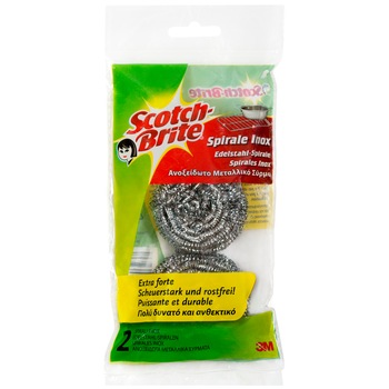Spira metalica 2 bucati pachet Scotch-Brite Spira metalica 2 bucati pachet Scotch-Brite