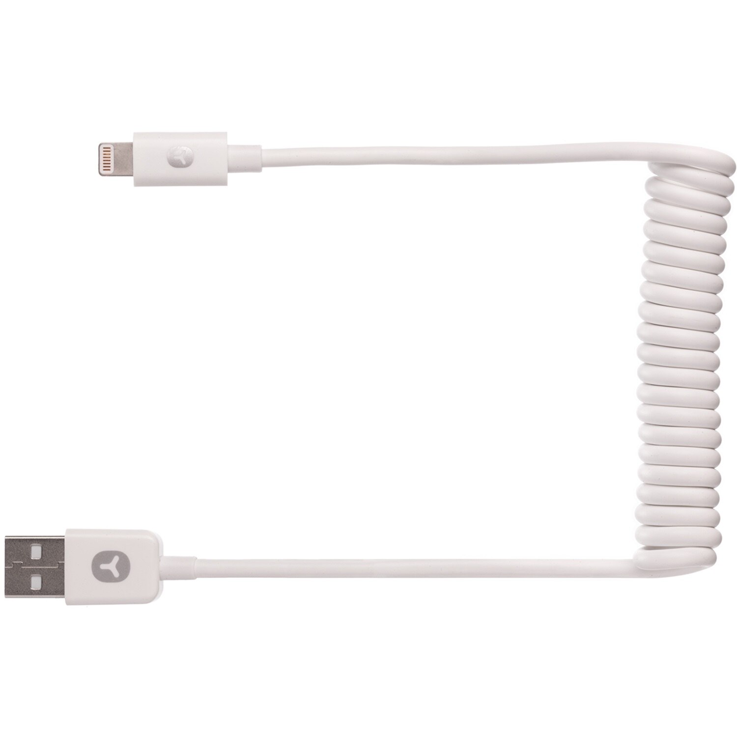 Cablu de date Goodis Lightning, 1m, Alb