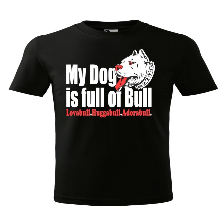 Tricou personalizat buldog adorabil