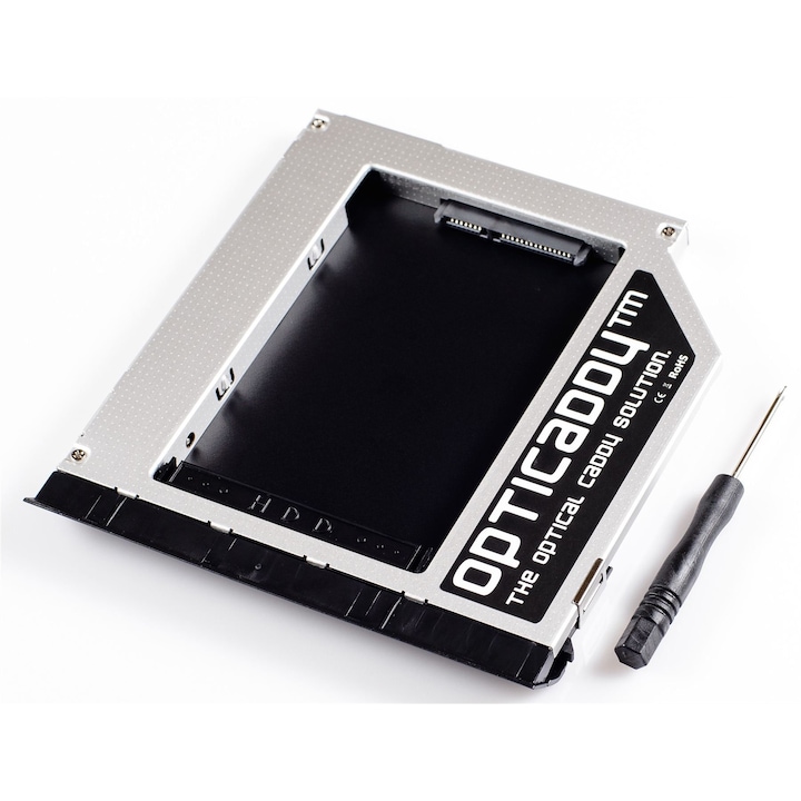 Dell Latitude E6530 HDD/SSD caddy SATA-3 Opticaddy beépítőkeret