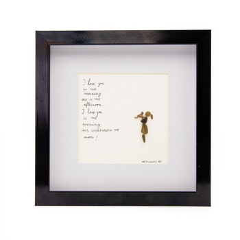 Tablou MOTHER'S LOVE - Colectia Pebble Art Tablou MOTHER'S LOVE - Colectia Pebble Art