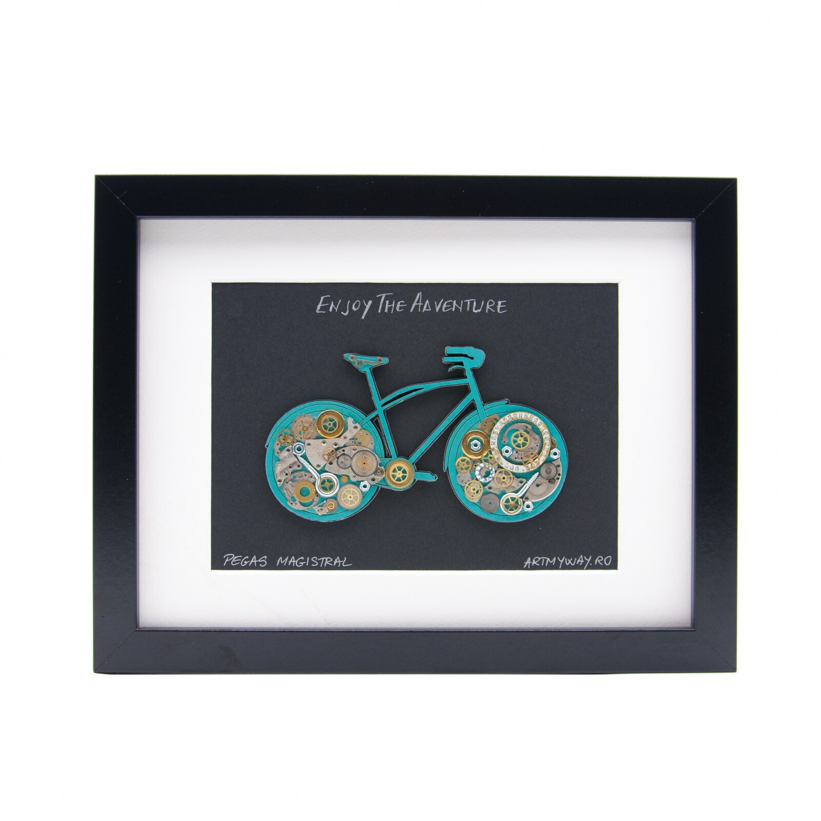 Tablou PEGAS MAGISTRAL Turcoaz - Colectia SteamWall