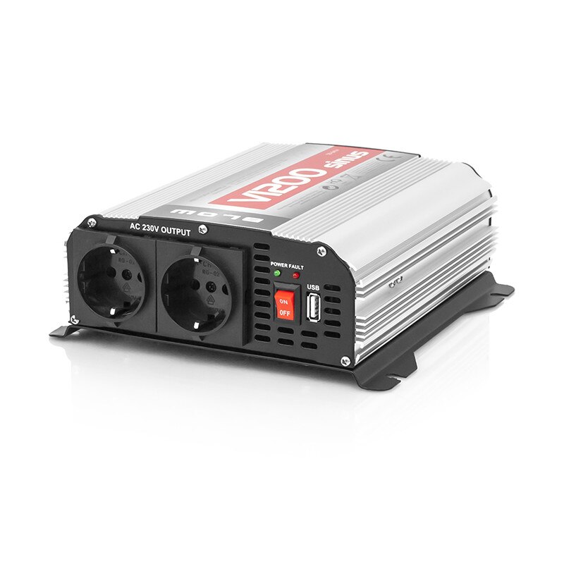 Invertor auto 12V-230V 200W sinusoidal Blow