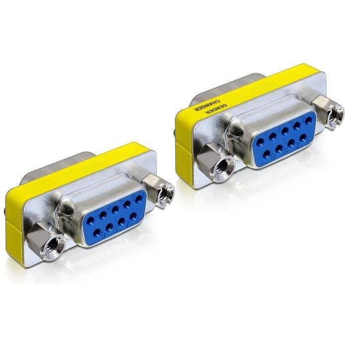 Adaptor de schimbare port Sub-D9 mama-mama, Delock - 65008
