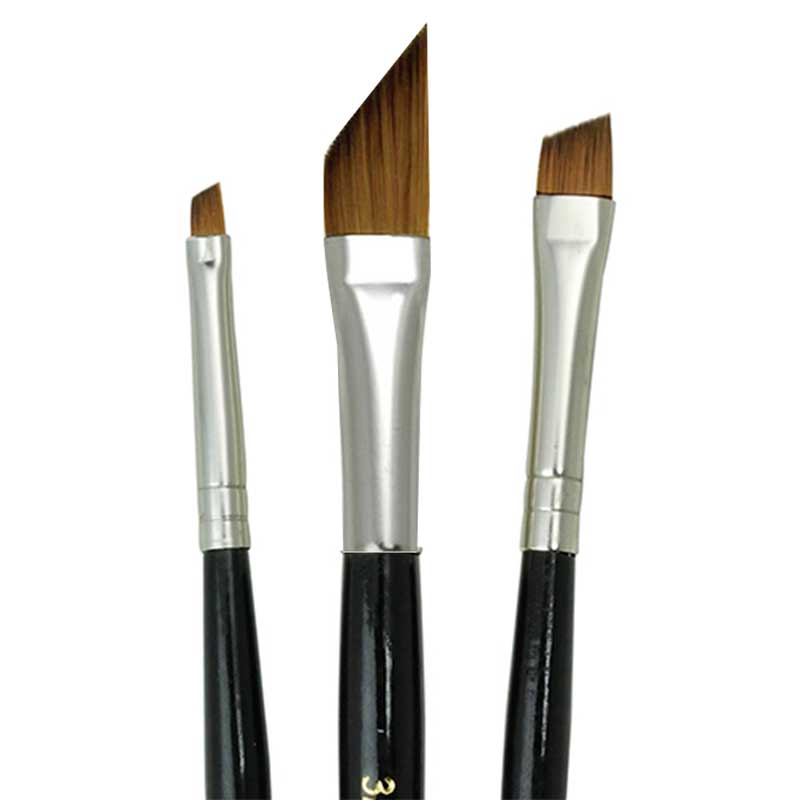 Set 3 pensule angulare Royal Knight