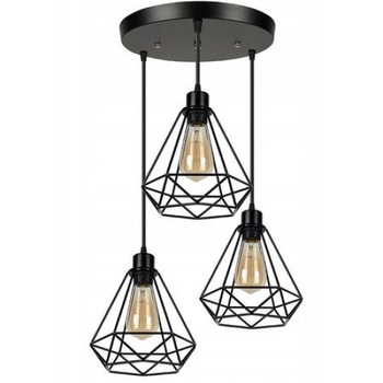 Lustra yx-3 , E27, Vintage ,Negru, 220V, 3 Brate reglabile Lustra yx-3 , E27, Vintage ,Negru, 220V, 3 Brate reglabile