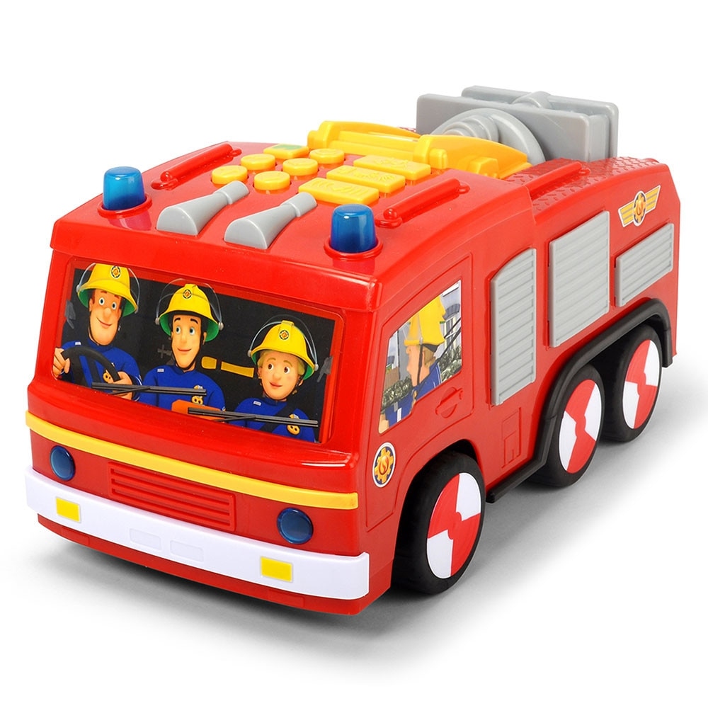 Masina de pompieri Dickie Toys Fireman Sam Super Tech Jupiter