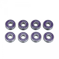 Rulmenti WORKER ABEC 11, violet