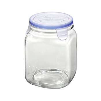 Borcan 1000 ml/10 cm diametru, sticla - Borgonovo Borcan 1000 ml/10 cm diametru, sticla - Borgonovo