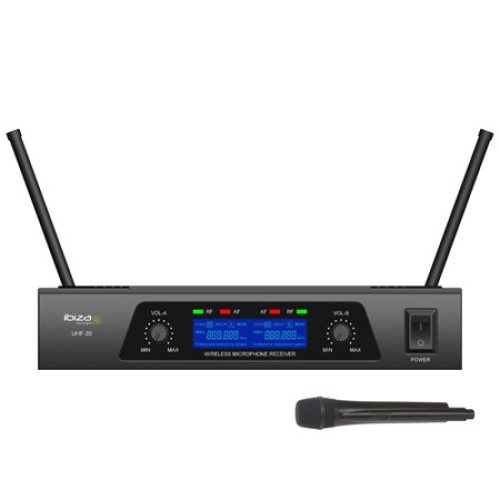 Set 2 Microfoane Wireless 863.9 & 864.90MHZ Ibiza