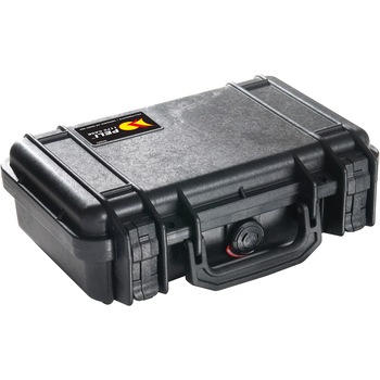 Geanta protectie Peli Small Case 1170, neagra, cu burete pretaiat inclus Geanta protectie Peli Small Case 1170, neagra, cu burete pretaiat inclus