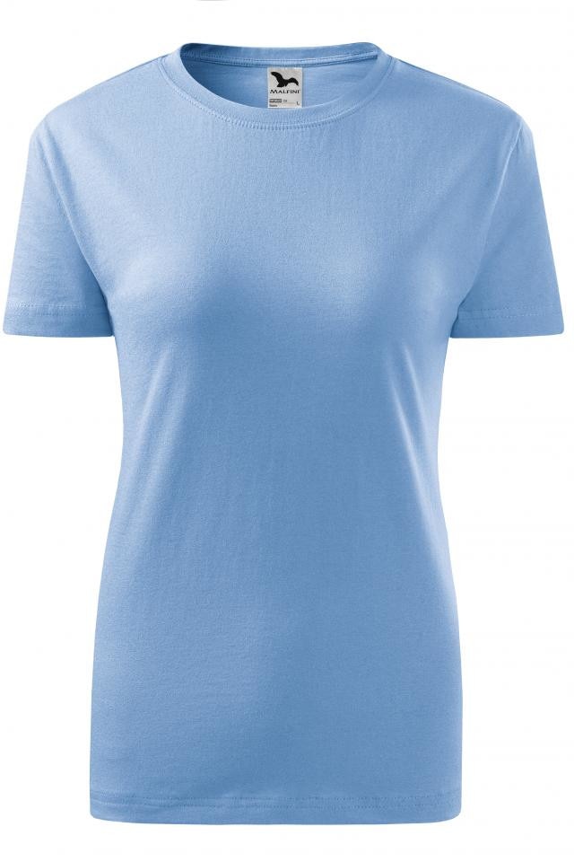 Tricou pentru dama Classic New, Albastru deschis