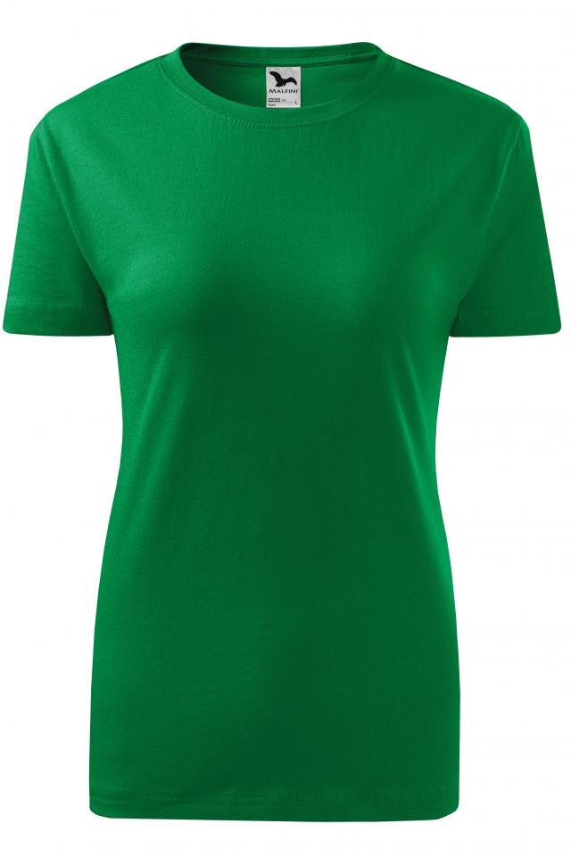 Tricou pentru dama Classic New, Verde Mediu