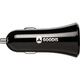Incarcator auto Goodis, dual USB, 2.4A, Black