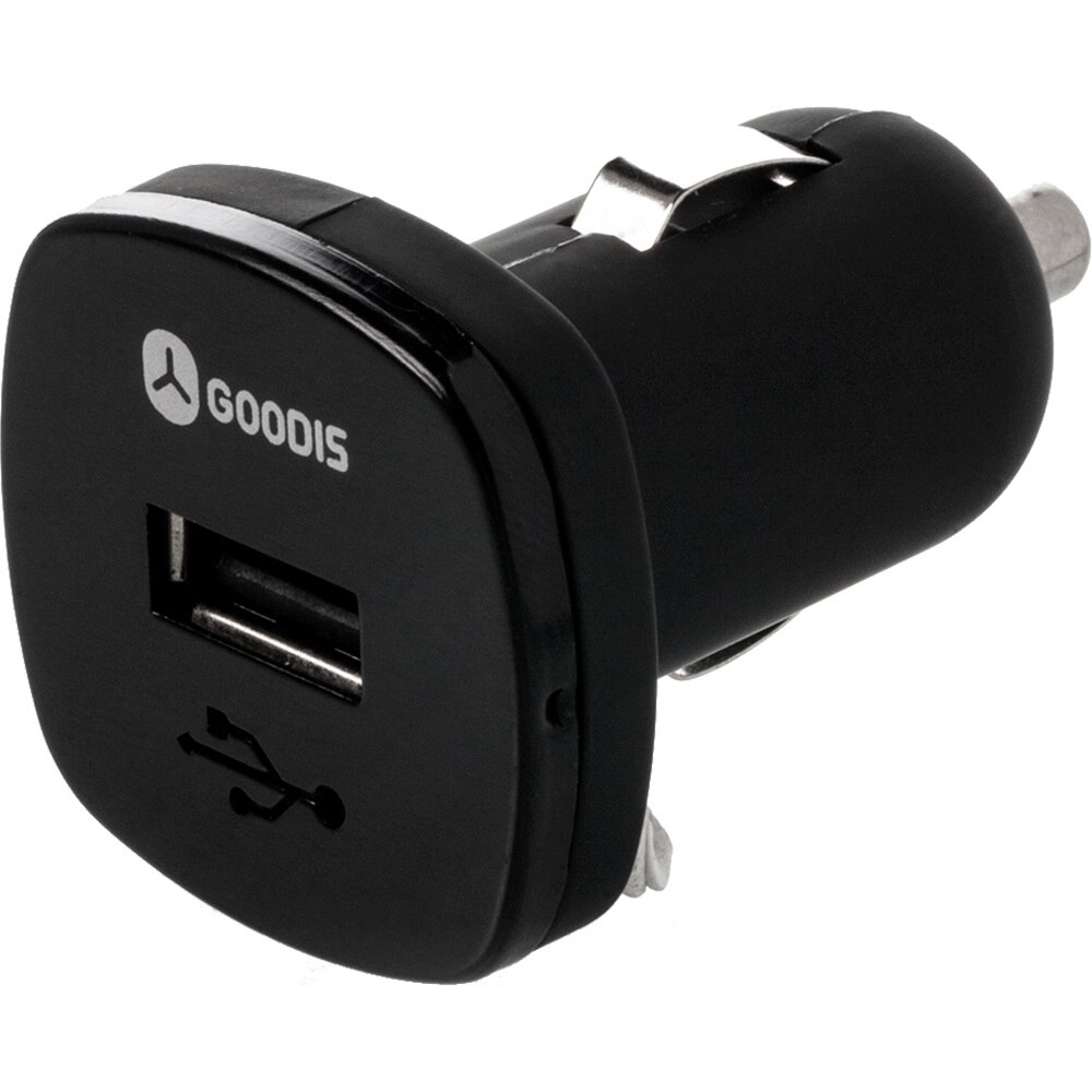 Incarcator auto Goodis SB-micro USB, Negru