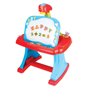 Birou cu proiector si scaunel pentru desen Birou cu proiector si scaunel pentru desen