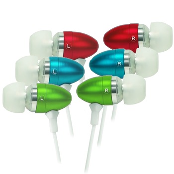 Set 3 casti in ear cu microfon Akyta B013, RSAV, multicolor Set 3 casti in ear cu microfon Akyta B013, RSAV, multicolor