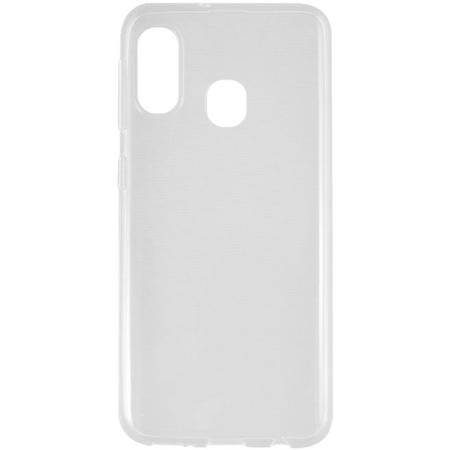 Husa de protectie Lemontti Silicon pentru Samsung Galaxy A20e, Transparent