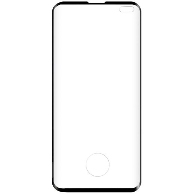 Folie de protectie Devia Folie Sticla Temperata 3D pentru Samsung Galaxy S10 Plus G975, Black