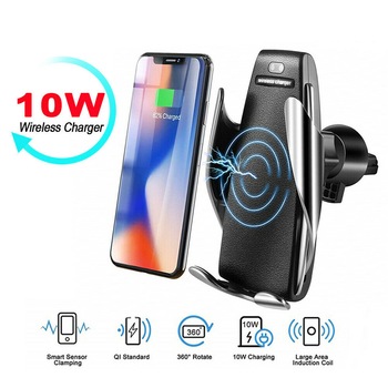 Pachet Incarcator Wireless Auto (Cadou adaptor priza auto 3,4A) , 2 Bobine, Qi Standard, Compatibil iPhone X, iPhone 8/8 Plus, Samsung Galaxy S9/S9+/S8/S8+/S7/Note 8 si universal, Urban Trends ® Pachet Incarcator Wireless Auto (Cadou adaptor priza auto 3,4A) , 2 Bobine, Qi Standard, Compatibil iPhone X, iPhone 8/8 Plus, Samsung Galaxy S9/S9+/S8/S8+/S7/Note 8 si universal, Urban Trends ®