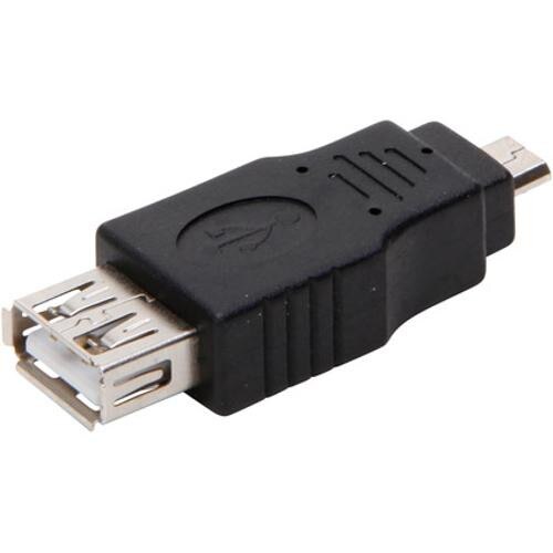 Adaptor , Akyga , AK/AD/08 USB A mama / microUSB B tata , negru