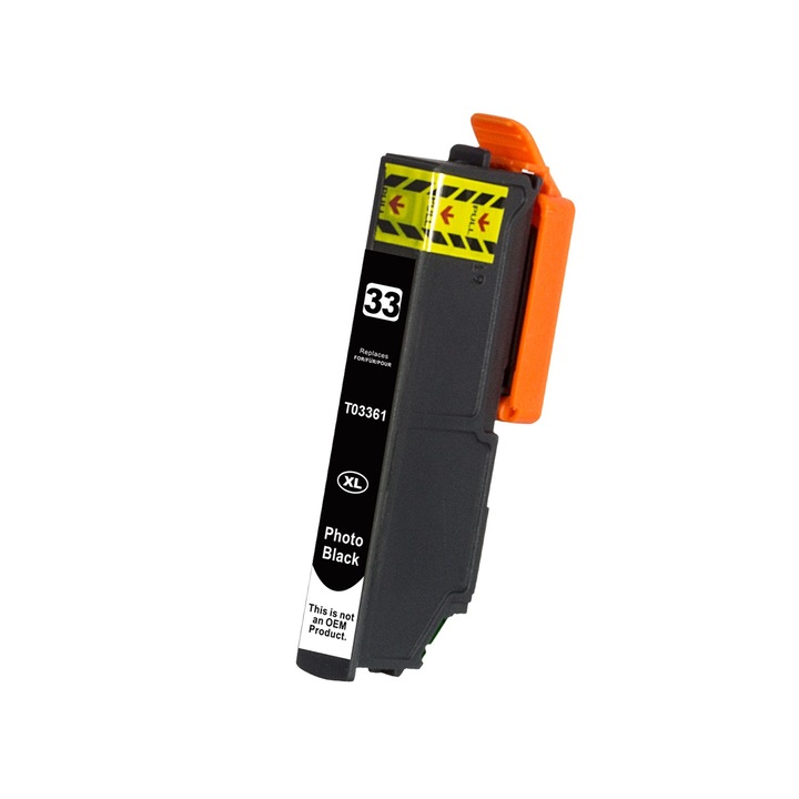Utángyártott Epson T3361 (33XL) Photo Black (PBK@13 ml) Kompatibilis Chipes Tintapatron