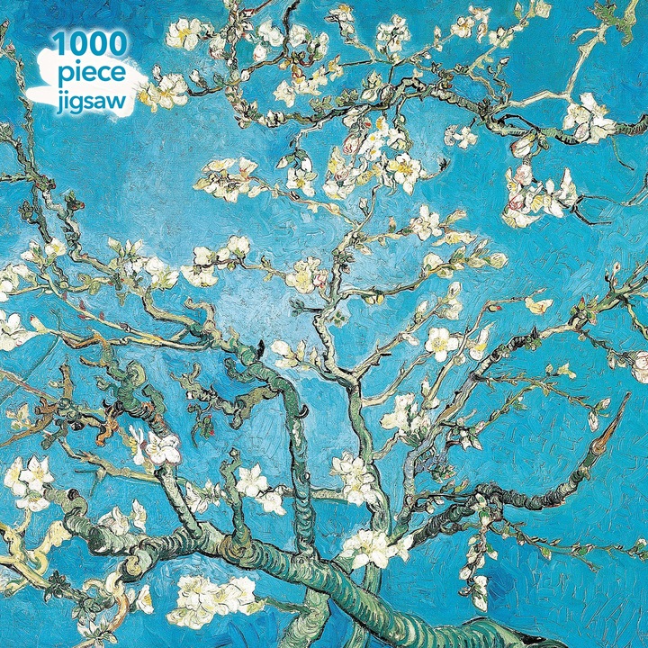 Puzzle 1000 darabos - Felnőtt kirakó Vincent van Gogh - Mandulavirágzás