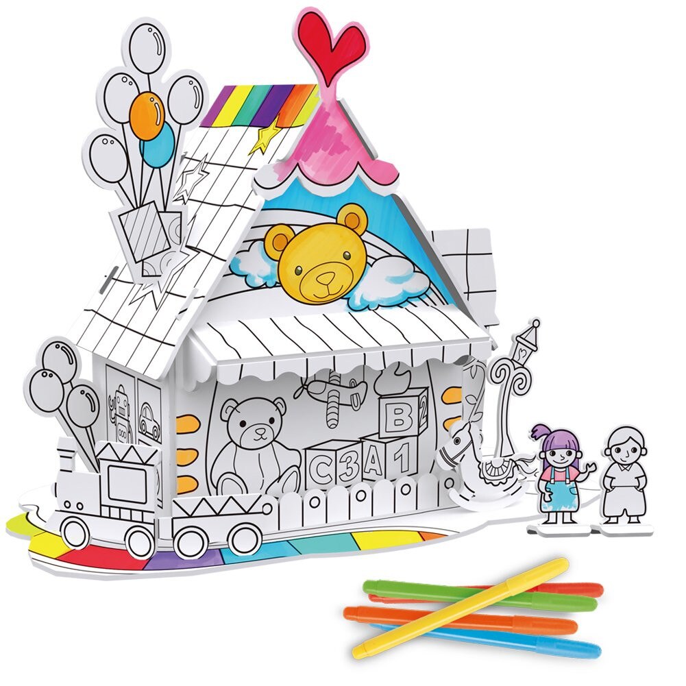 Puzzle 3D Toy House