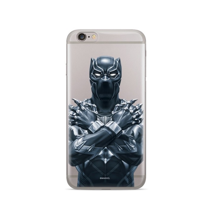 WB hátlapvédő tok, Huawei P smart 2019, Fekete Párduc 012