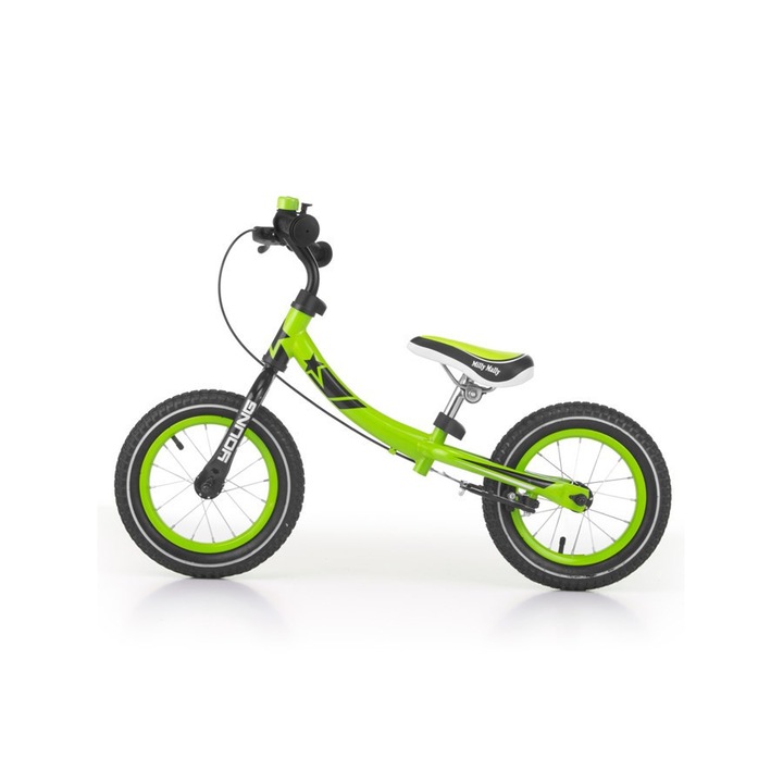 Gyerek futóbicikli Milly Mally Young green