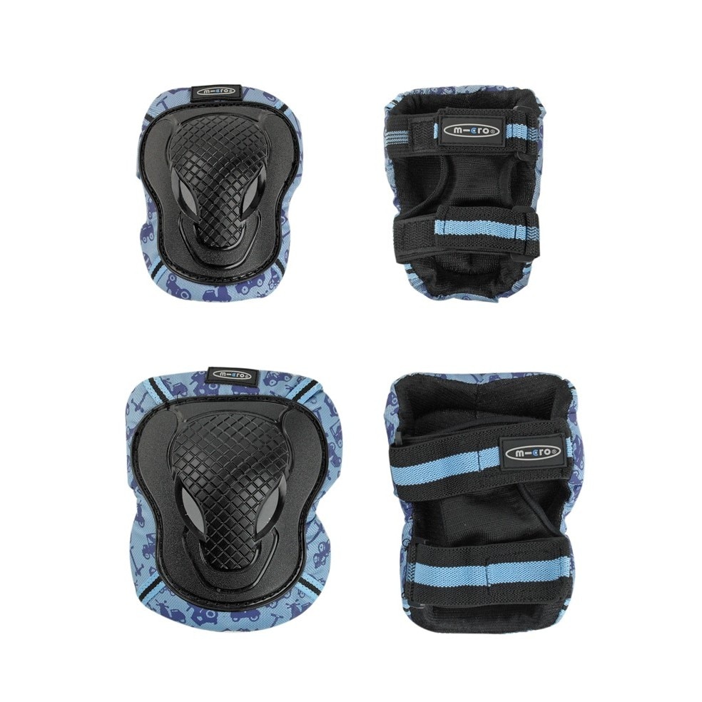 Protectii genunghi si coate, Micro, Blue, M