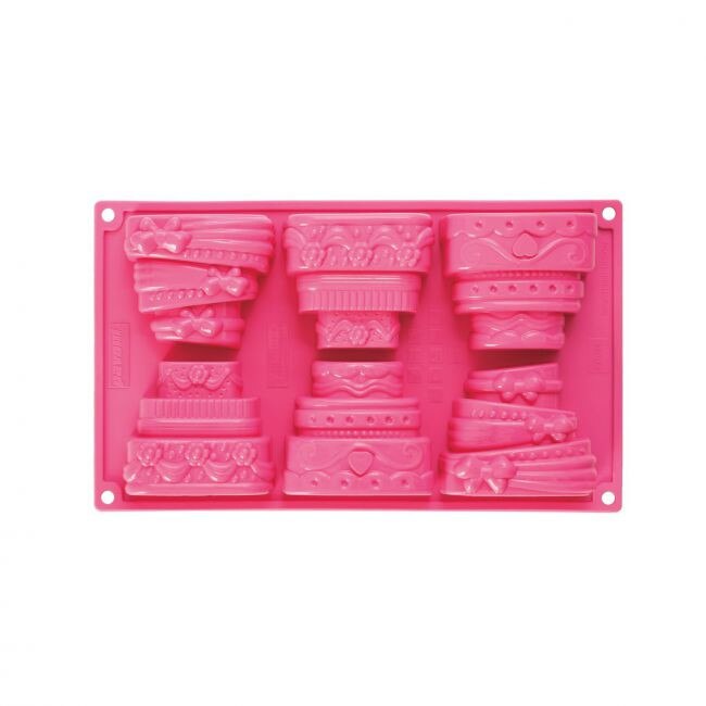 Forma Silicon Happy Birthday, 6 cavitati