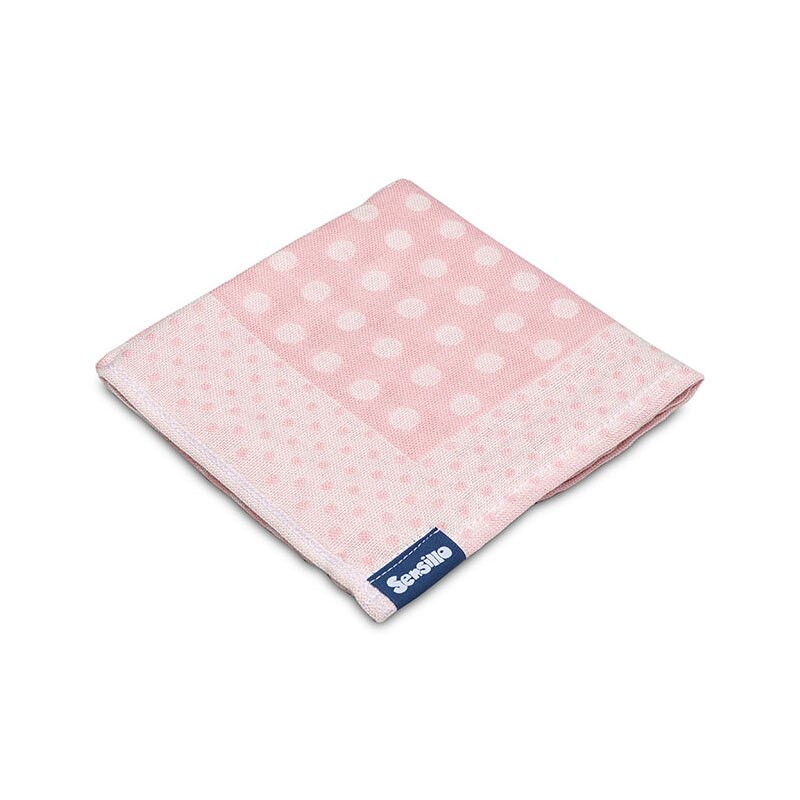 Finet 65 x 75 cm pentru bebelusi Sensillo SILLO-067, Roz