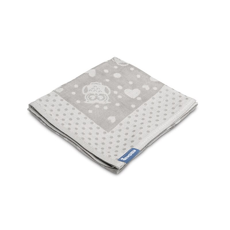 Finet 65 x 75 cm pentru bebelusi Sensillo SILLO-064, Gri