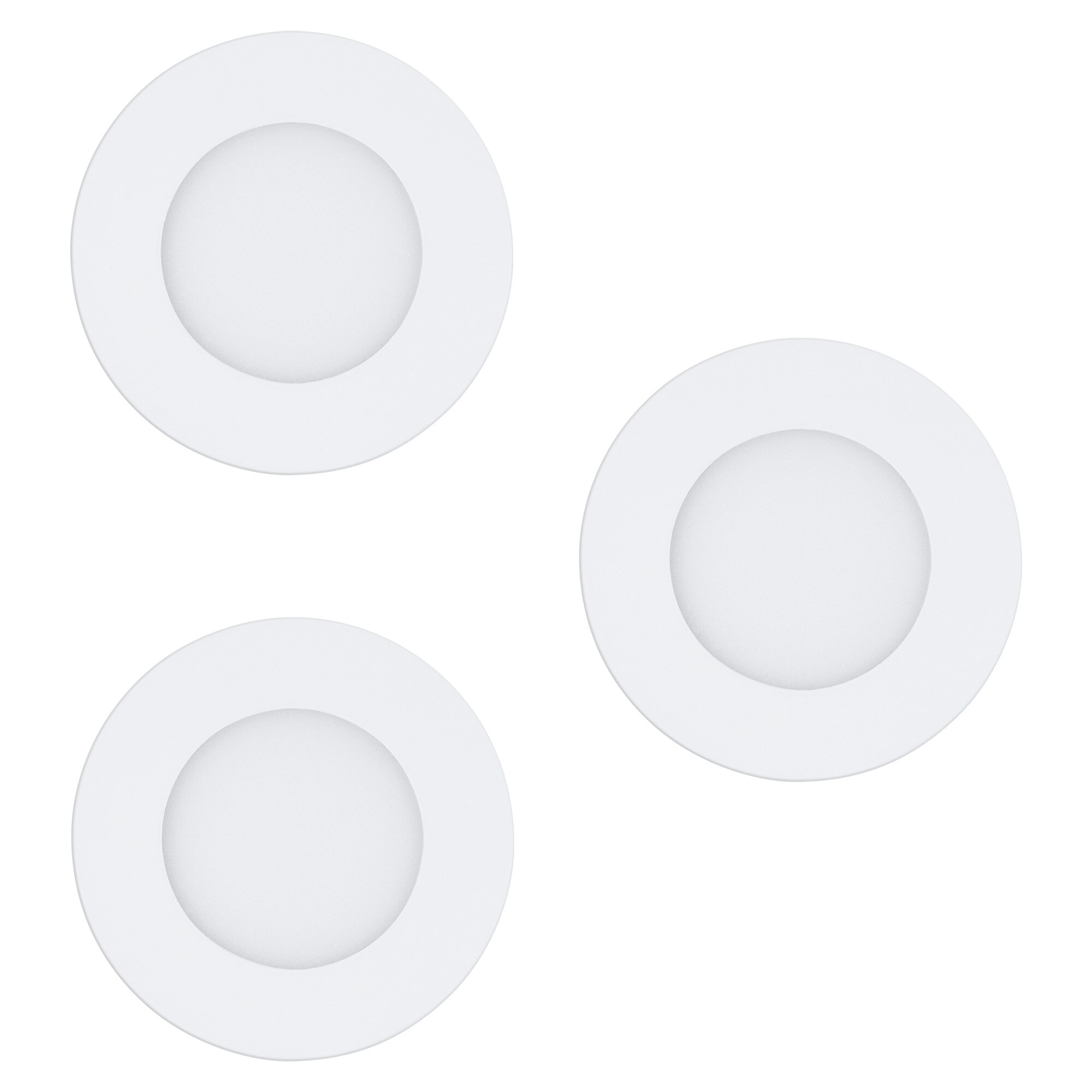 Spot incastrat, FUEVA-RW LED, 97111, Metal turnat, Alb, 3X2,8W, 1260 lumeni, 2700K+4000K Calda+Neutra