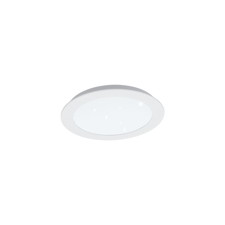 Süllyesztett reflektor FIOBBO, 97593, LED, 14 W, H 50, Ø 225, 1700 Lumen, 3000 K (meleg), acél / fehér