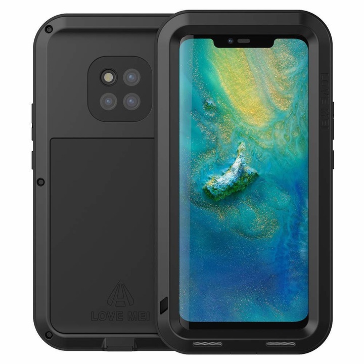 360 Градусов Кейс LOVE MEI за HUAWEI MATE 20 PRO - удароустойчив